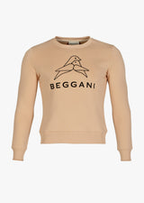 Sweatshirt with oversized logo
