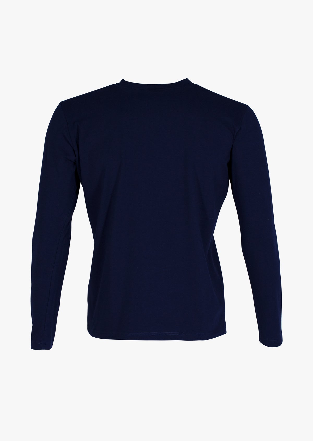 Long-sleeved T-shirt with a contrasting Logo
