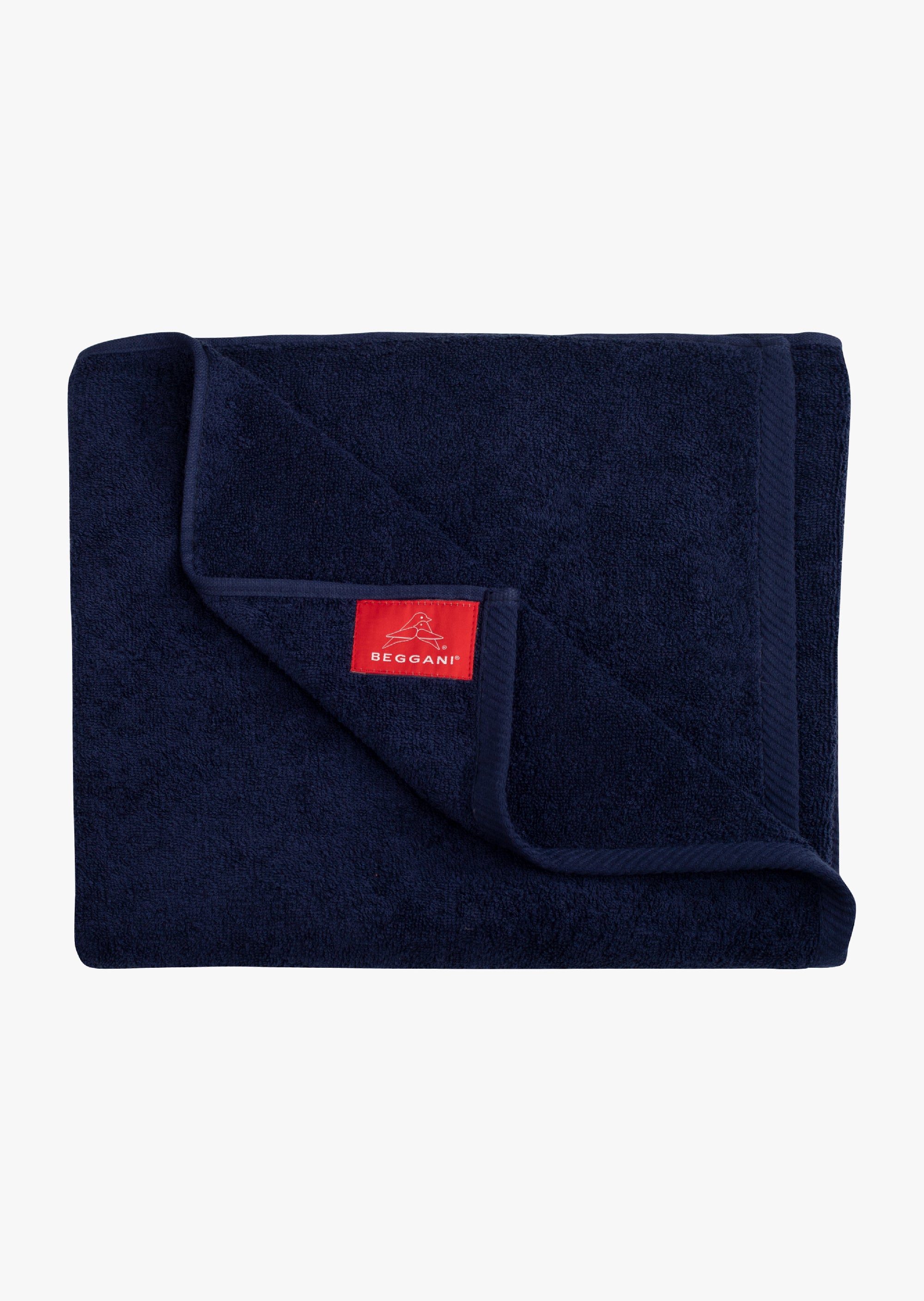 Towel of soft cotton with logo BEGGANI