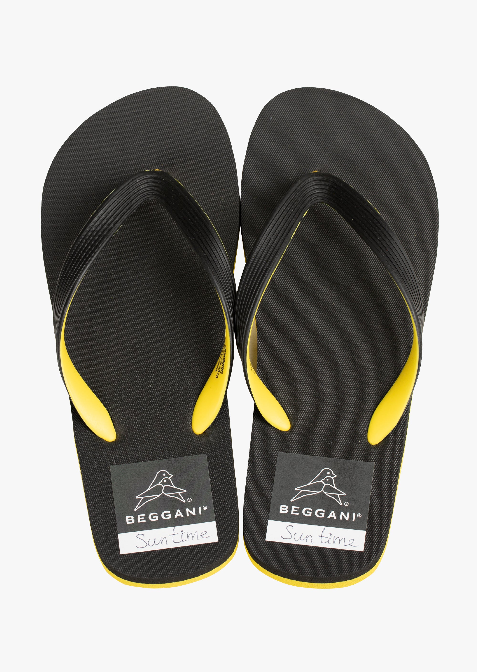 BEGGANI Water Sports flip-flops with oversized logo